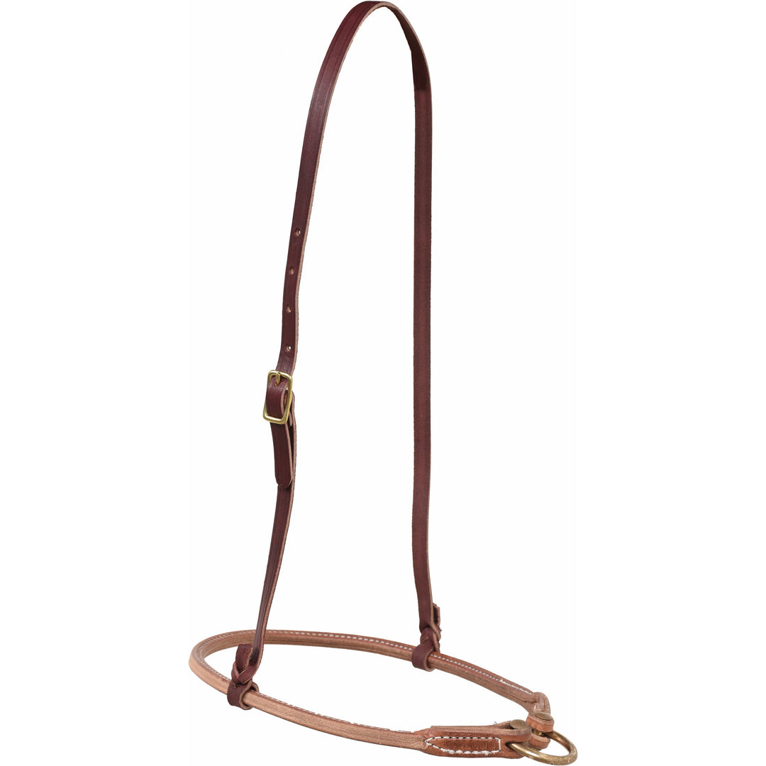 Berlin Custom Leather Rolled Noseband