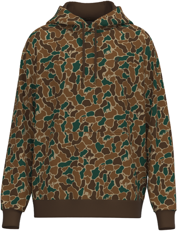 Hooey Men's Camo Print Legendary Hoodie