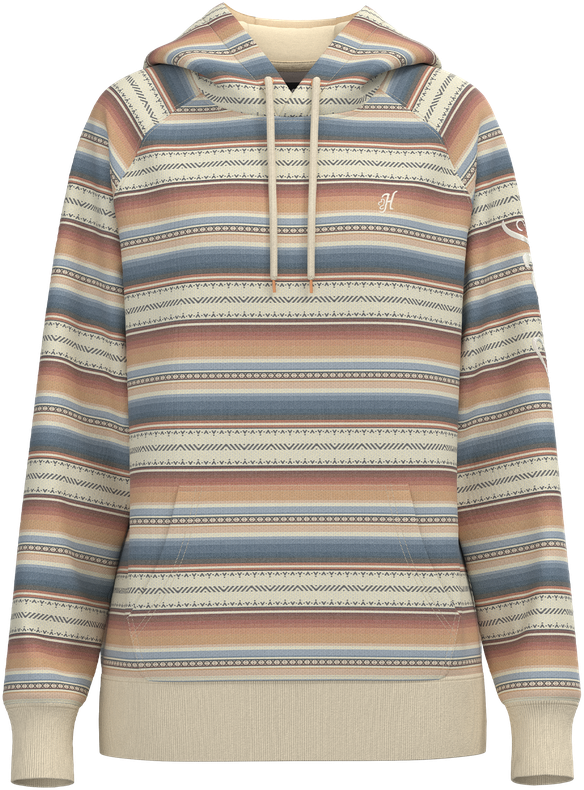 Hooey Women's Tan Serape Legendary Hoodie