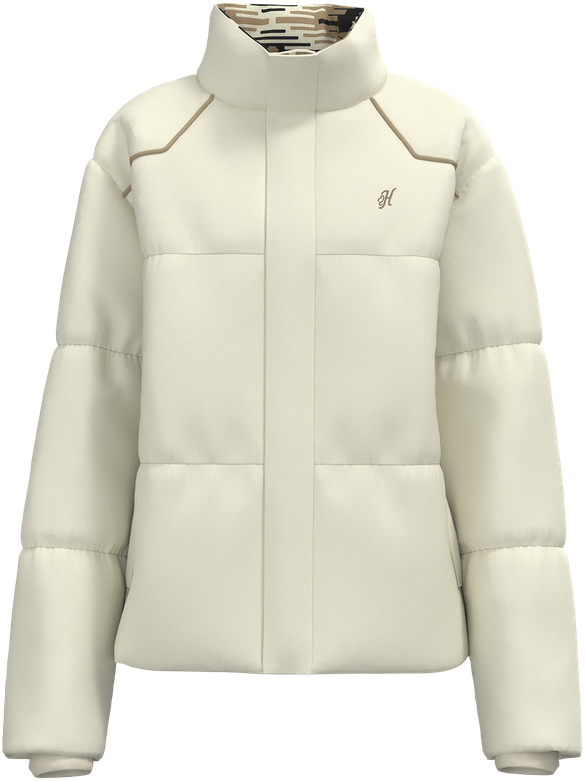 Hooey Women's Cream Bramble Puffer Jacket