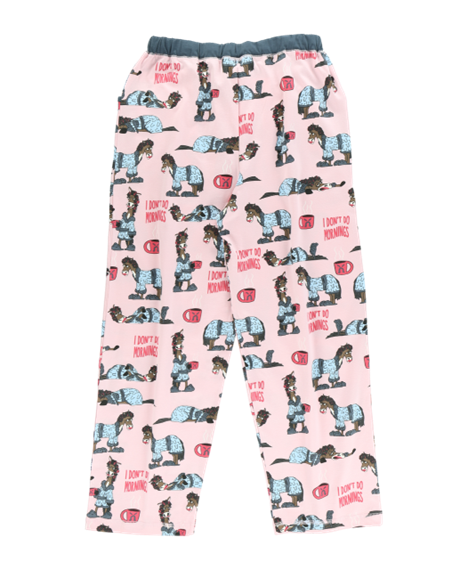 Lazy One Women's Don't Do Mornings Horse PJ Set