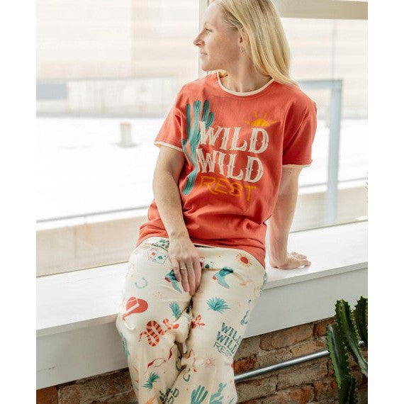 Lazy One Women's Wild Wild Rest Pj Set