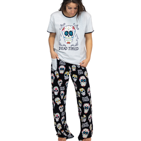 Lazy One Women's Dead Tired PJ Set