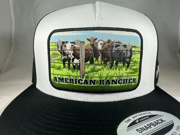 Vexil The Herd American Rancher Black and White Hat