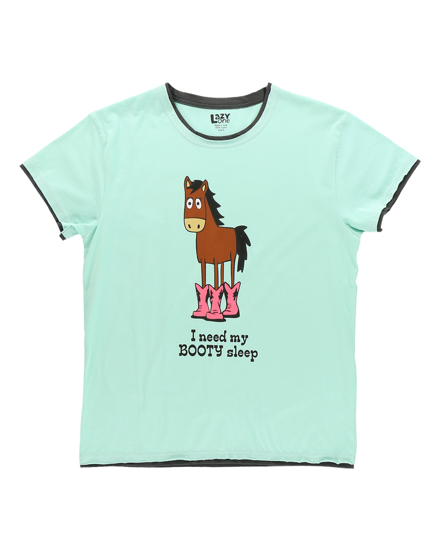 Lazy One Booty Sleep Regular Pj Tee