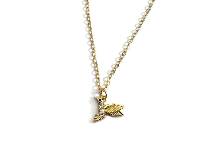 Rachel Nathan Hummingbird Mini Necklace