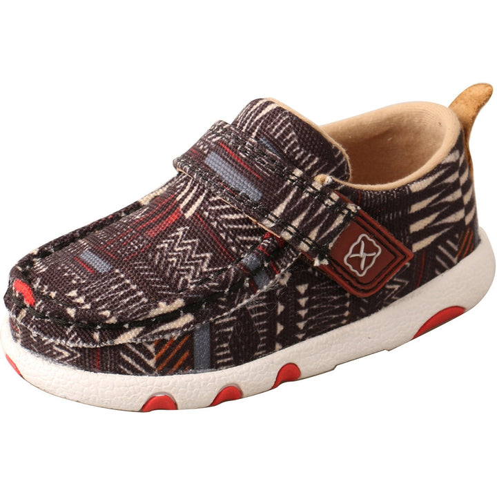 Twisted X Infant's Black Multi Driving Moc