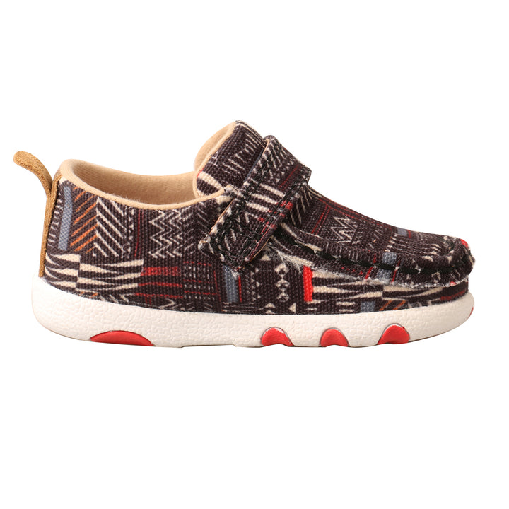 Twisted X Infant's Black Multi Driving Moc