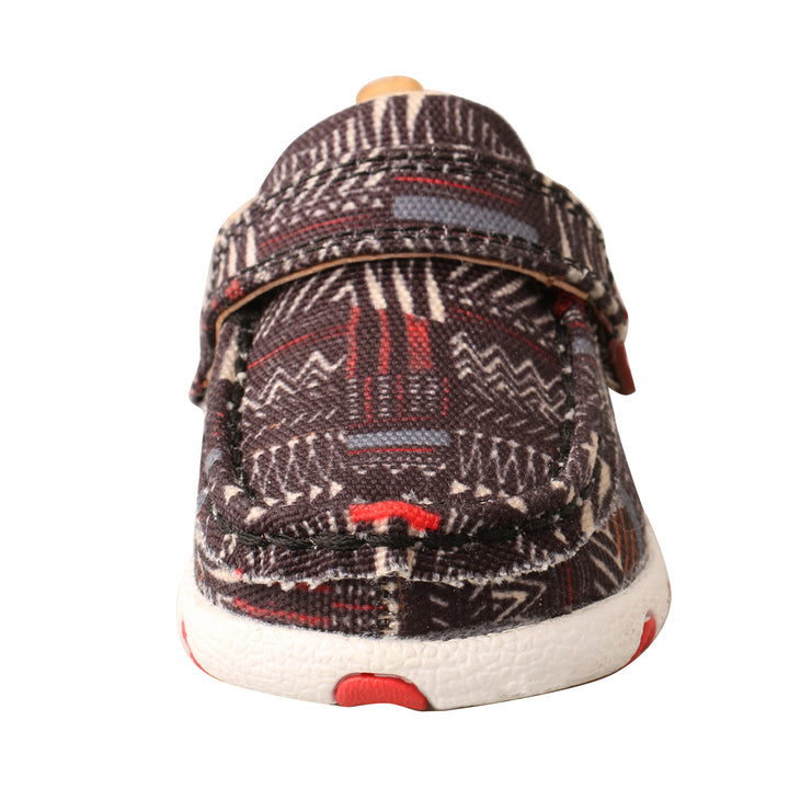Twisted X Infant's Black Multi Driving Moc