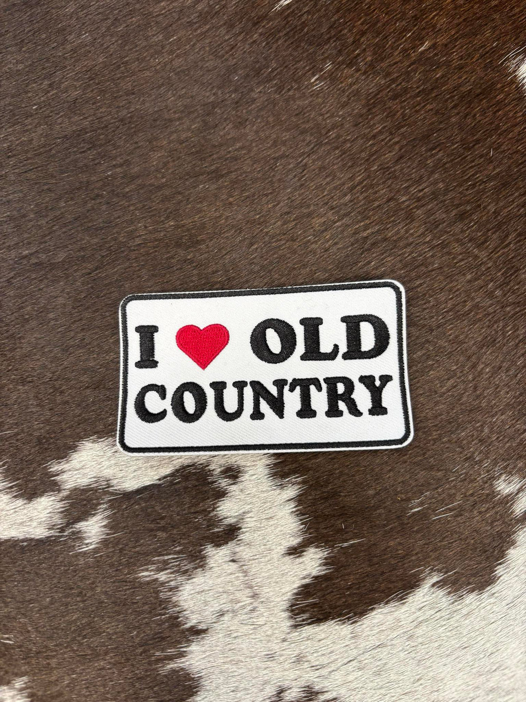Rodeo Hippie I <3 Old Country Patch