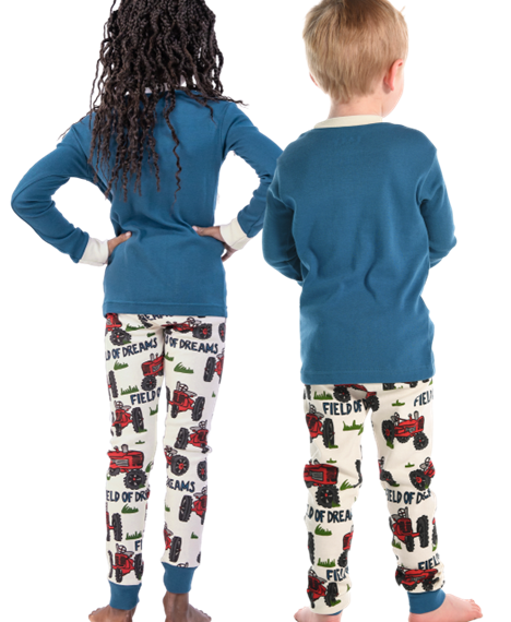 Lazy One Kid's Field of Dreams Pj Set