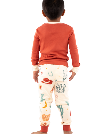 Lazy One Kid's Wild Wild Rest Pj Set