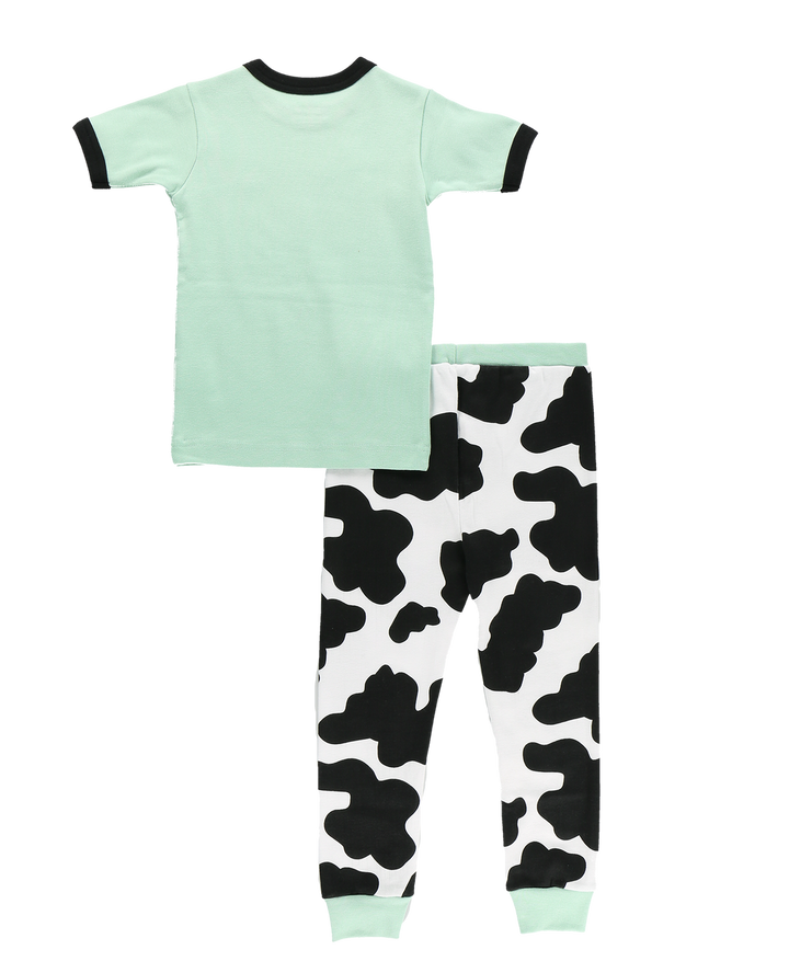 Lazy One Cream of the Crop Short Sleeve Pj Set