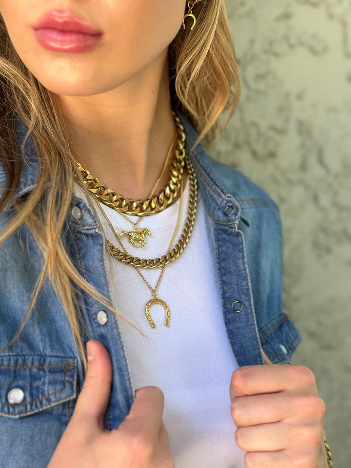 Rachel Nathan Lone Ranger Totem and Symbol Necklace