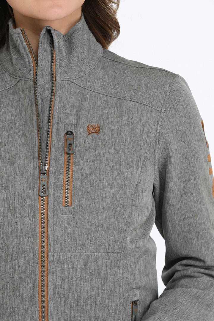 Cinch Women's Charcoal Concealed Carry Bonded Jacket