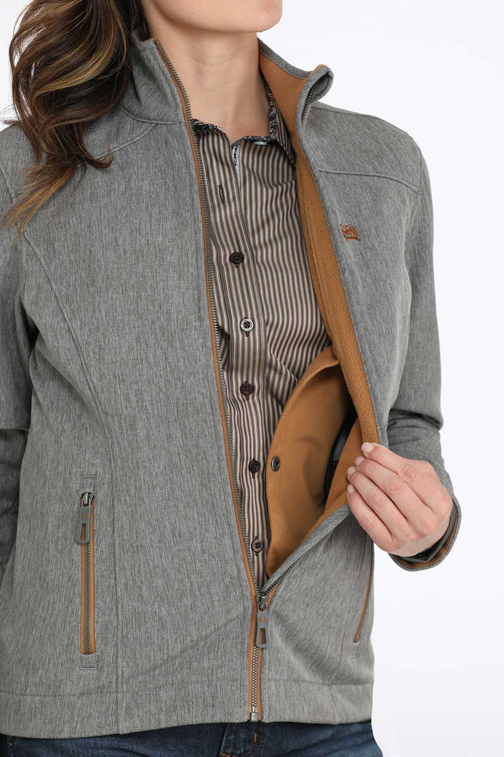 Cinch Women's Charcoal Concealed Carry Bonded Jacket