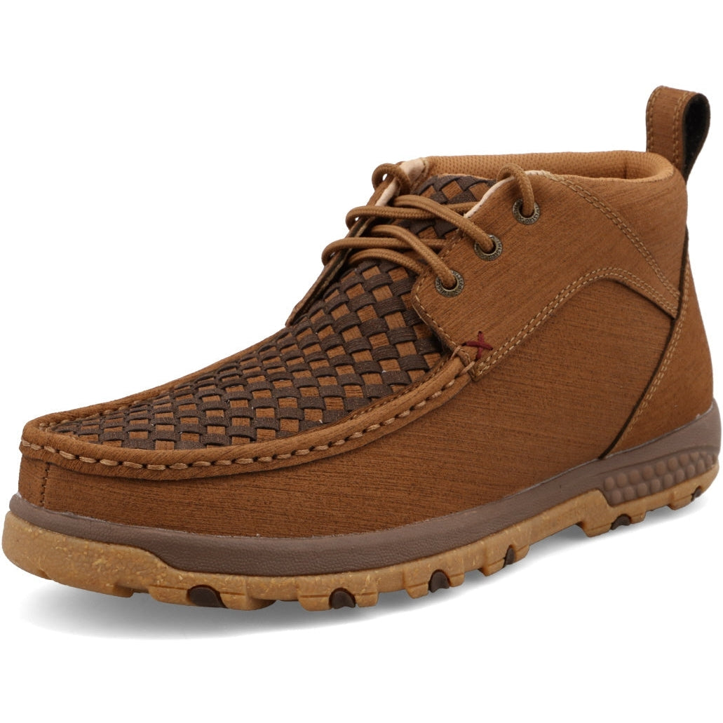 工芸品 cocoa-mocha Twisted X Men's Clay and Cocoa Chukka Driving Moc – West 20