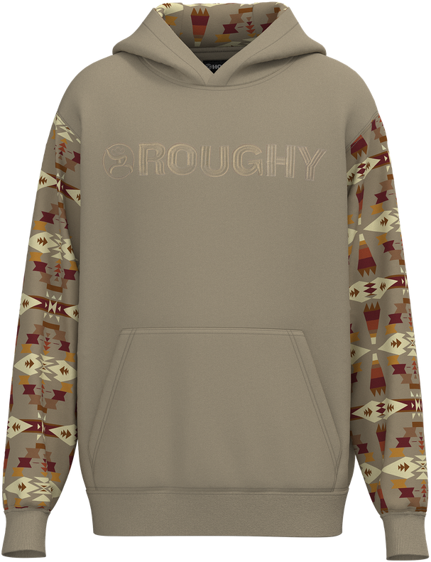 Hooey Men's Simply Taupe Roughy Hoodie