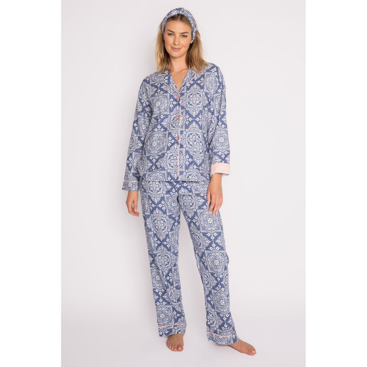 PJ Salvage Country Rose Flannel PJ Set