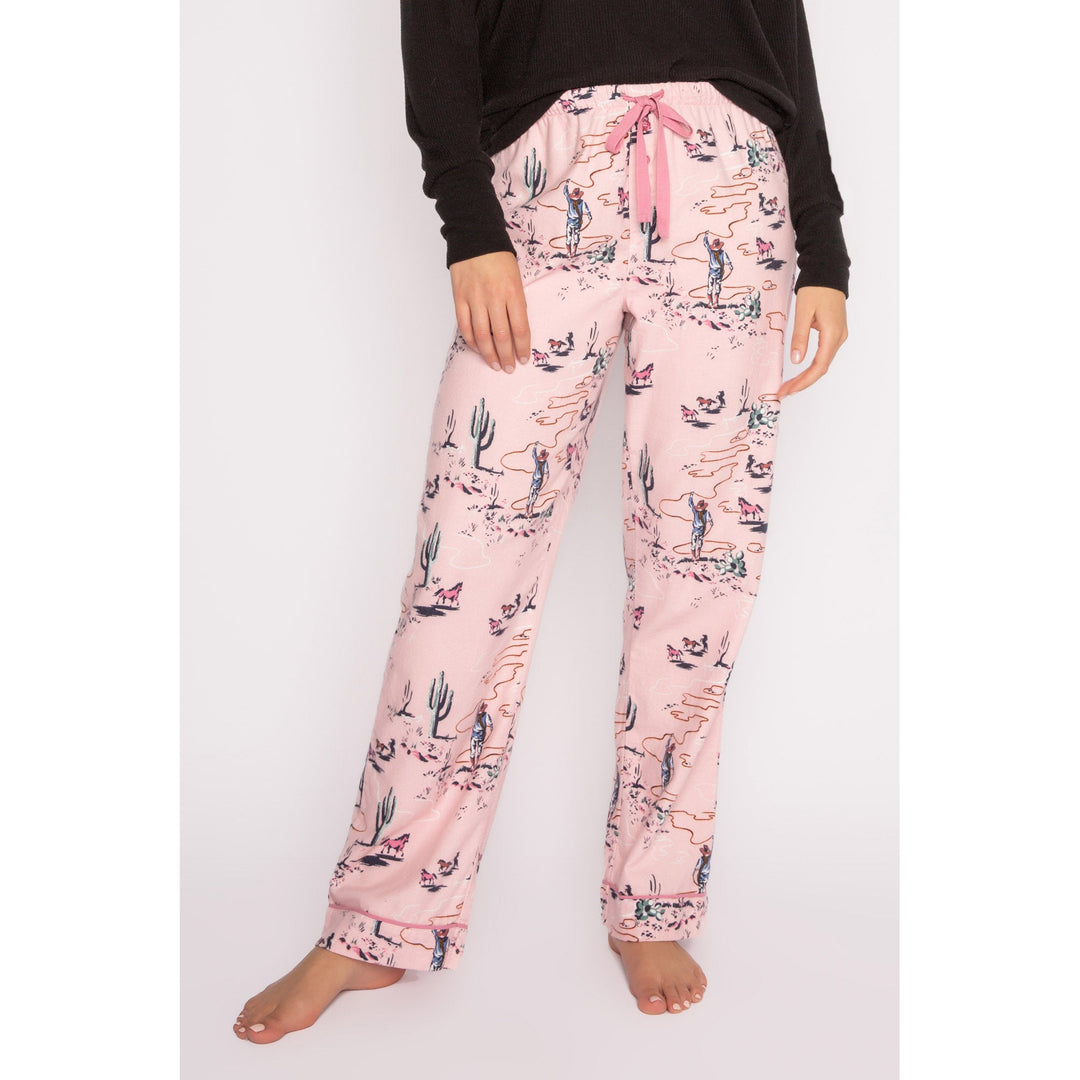 PJ Salvage Pink Mist Flannel PJ Pant