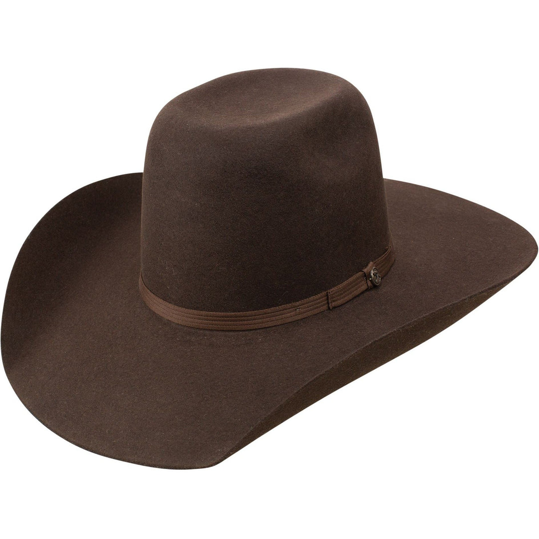 Resistol Chocolate Hooey Day Money Western Hat