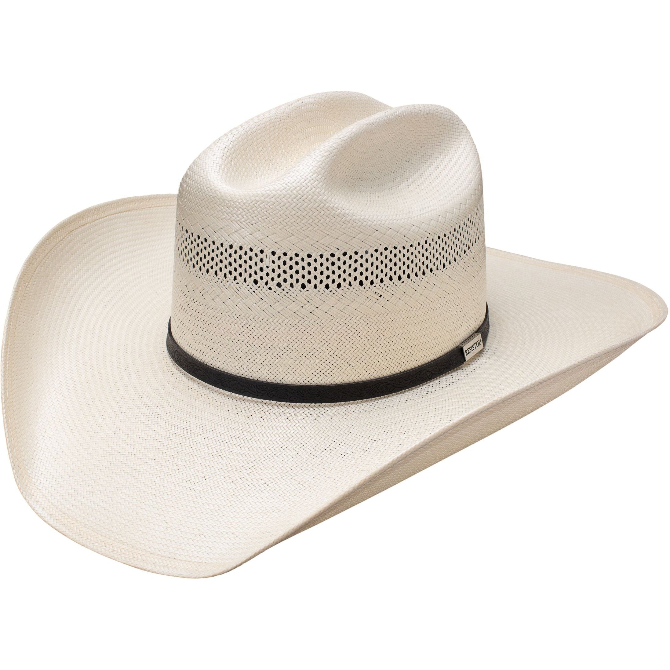 Hooey Presidio Resistol Black Felt Cowboy Hat 7 1/8