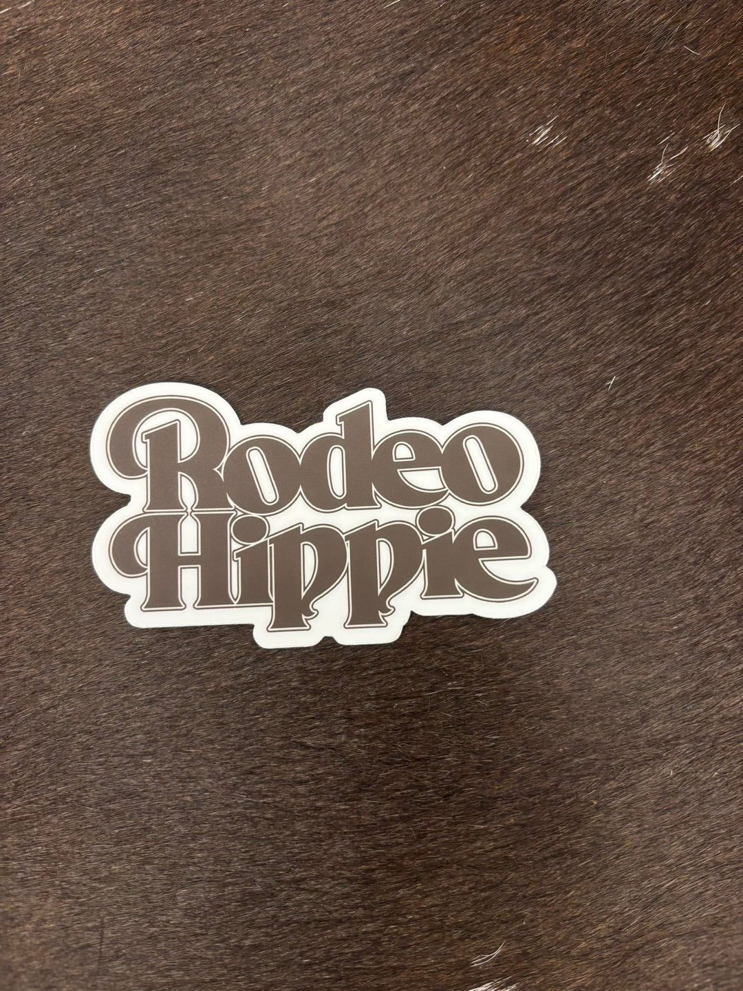 Rodeo Hippie Logo Sticker