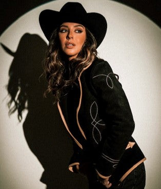 Western and Co Women's Black Rodeo Ready Blazer