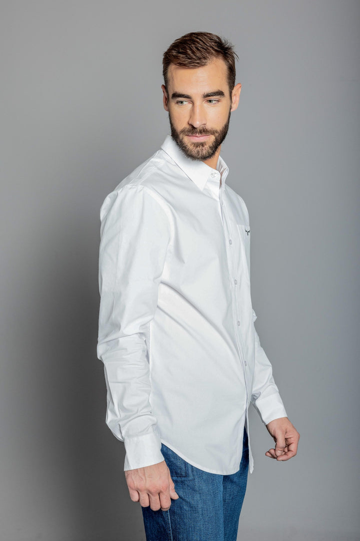 Kimes Ranch Men's White Team Shirt