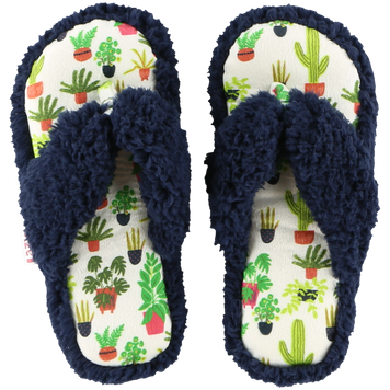 Lazy One Plant Lady Spa Slippers