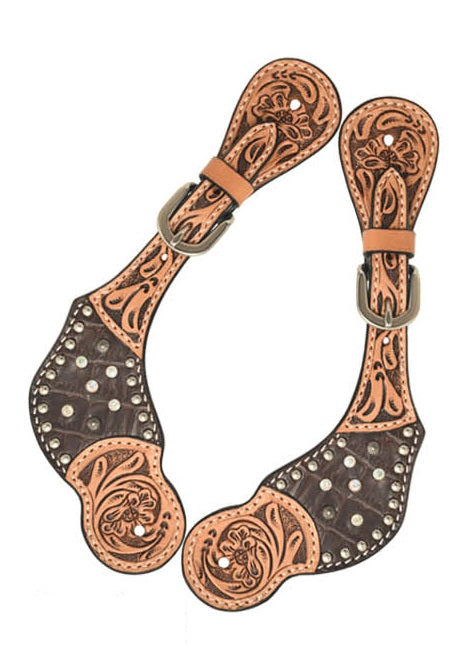 Rafter T Ranch Crystal Collection Spur Straps