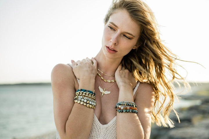 Rachel Nathan Sand Dollar Spice Bracelet