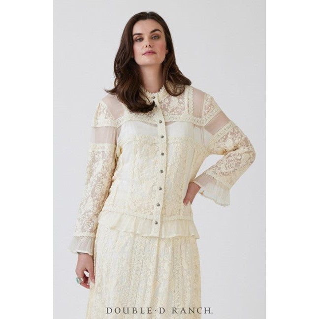 Double D Ranchwear Petticoats on the Prairie Top