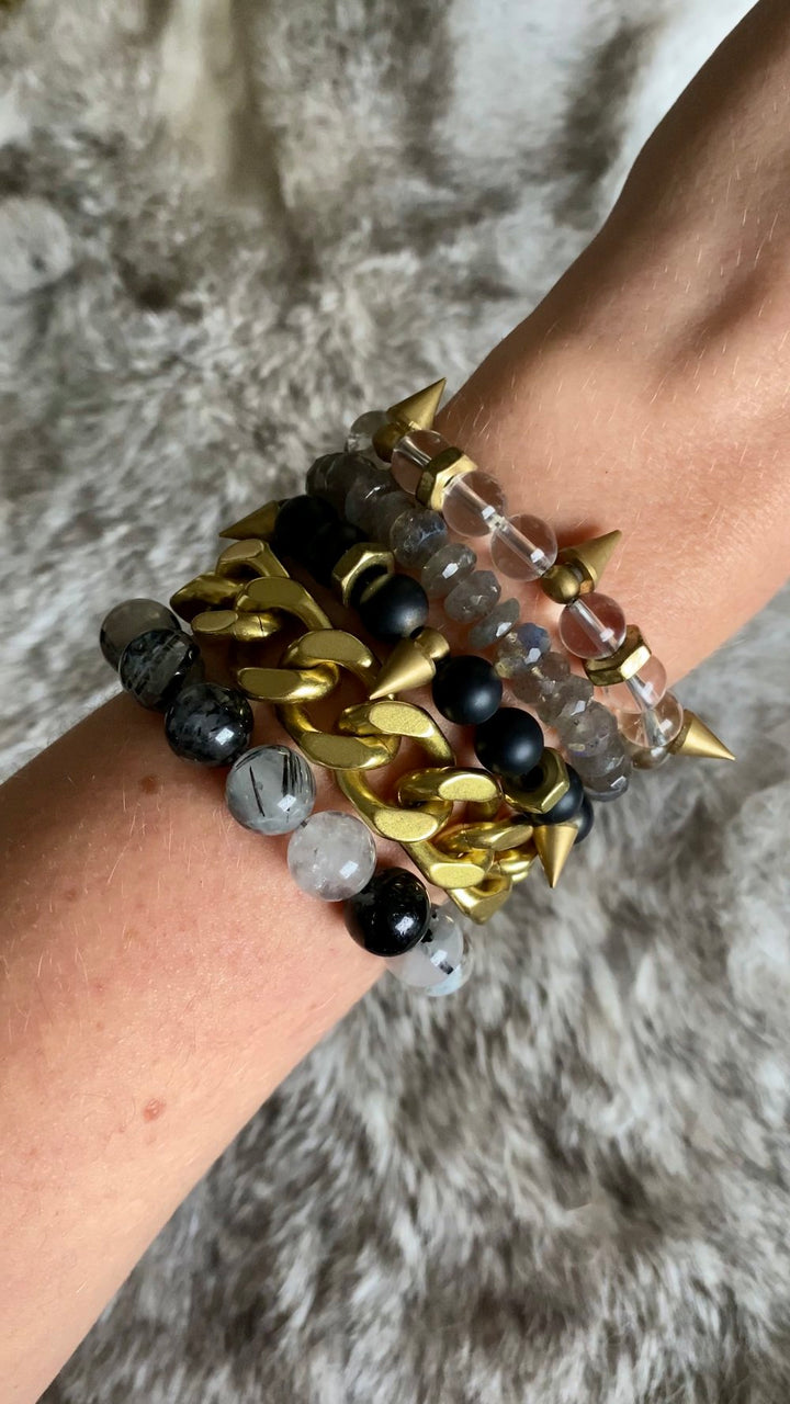 Rachel Nathan Thick Curb 4.0 Chain Bracelet
