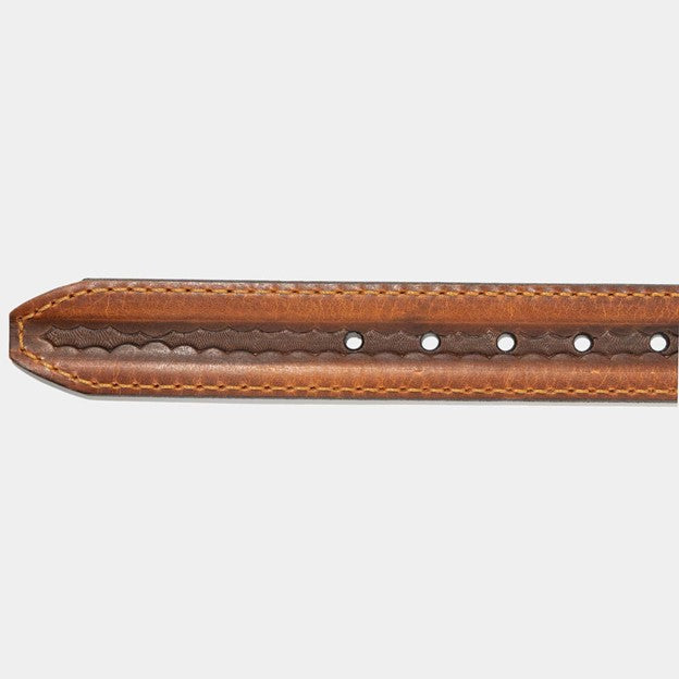 Vintage Bison Big Timber Belt-Honey