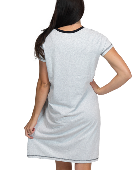 Lazy One Women's Dead Tired V-Neck Night Shirt
