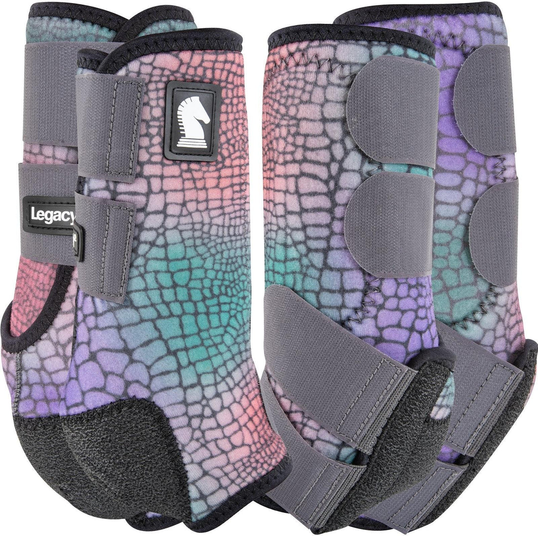 Classic Equine Legacy2 Support Boots-Full Set Gator