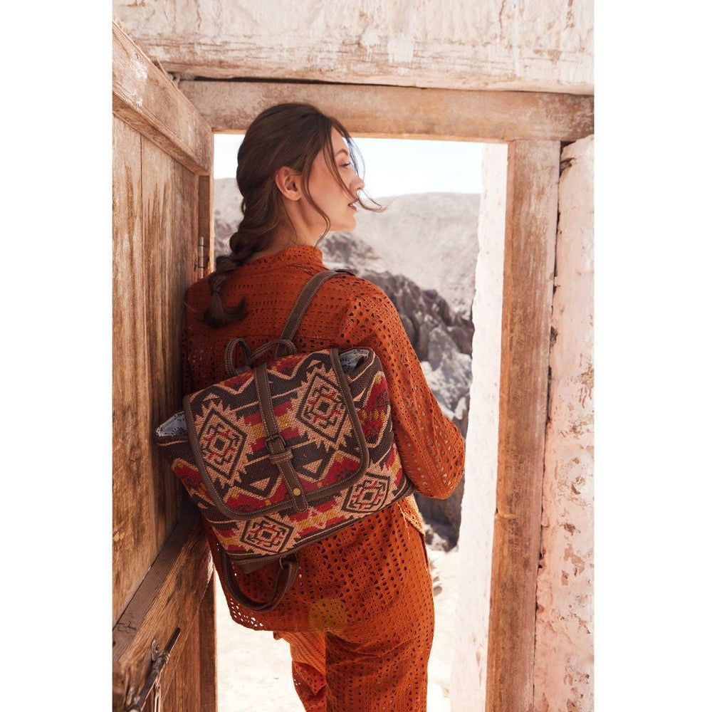 Myra Boho Print Backpack – West 20 Saddle Co display picture 3