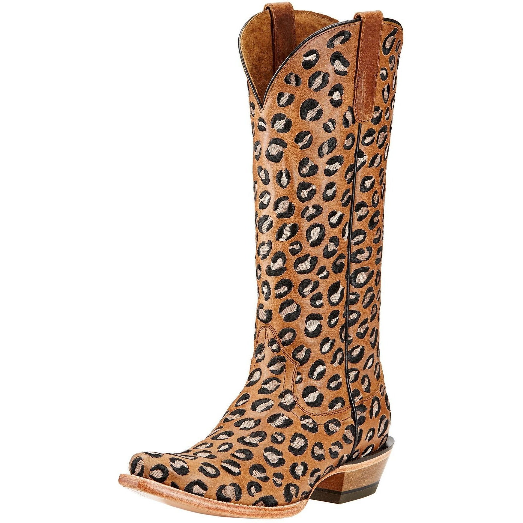 leopard cowgirl boots