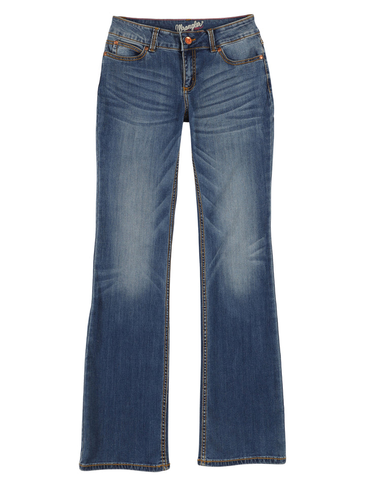 Wrangler Women's Retro KM Wash Mae Bootcut Jean