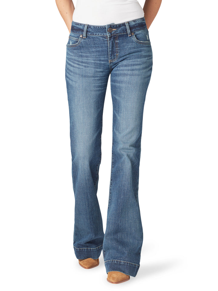 Wrangler Women's Retro Devon Mae Wide Trouser