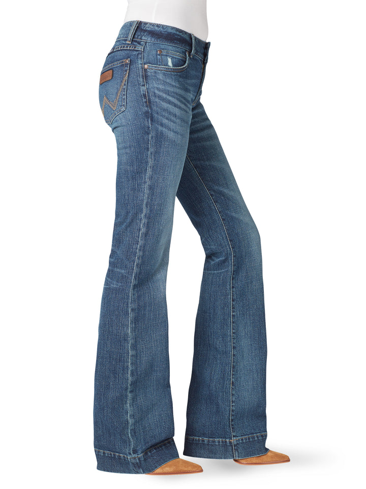 Wrangler Women's Retro Devon Mae Wide Trouser