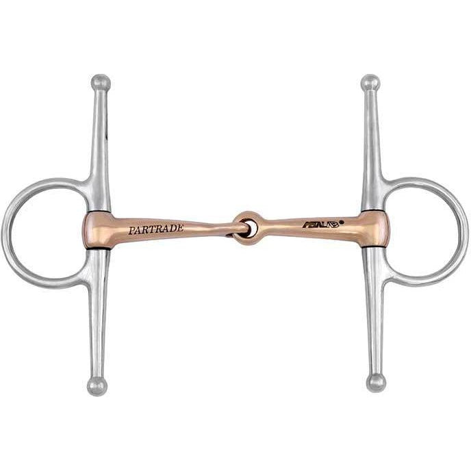 Copper Full Cheek Snaffle Bit