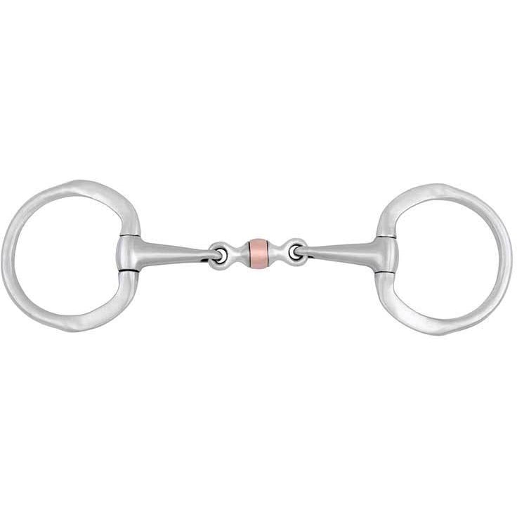 5 1/8" Three Piece Eggbutt Snaffle Bit