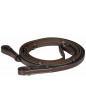 Henri de Rivel Rubber Lined Web Reins - West 20 Saddle Co.