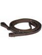 Henri de Rivel Rubber Lined Web Reins - West 20 Saddle Co.