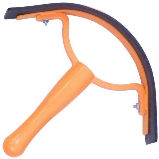 Plastic Sweat Scraper With Rubber Blade