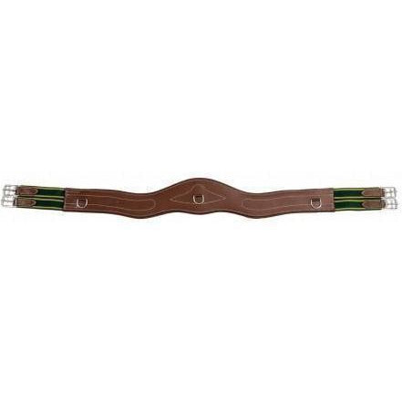 Henri de Rivel Contoured Leather Girth - West 20 Saddle Co.