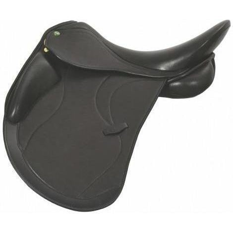 Henri de Rivel Ventura Covered Dressage Saddle - Flocked - West 20 Saddle Co.