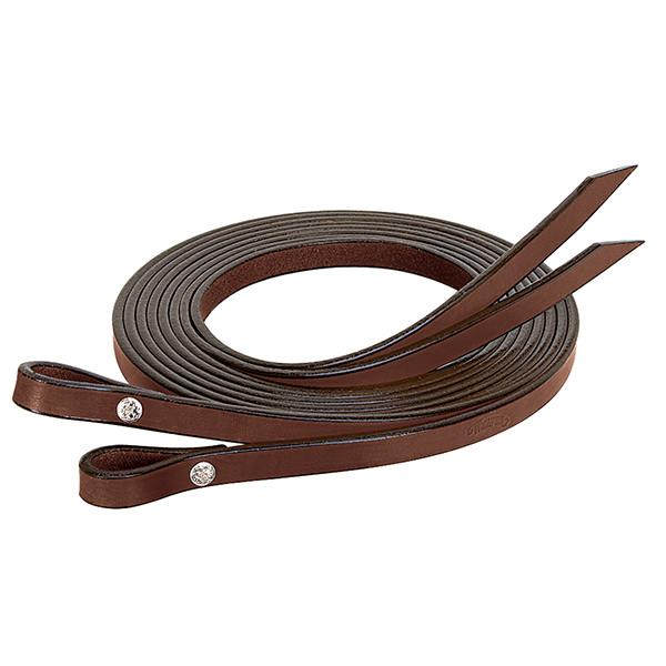 Weaver Leather Bridle Leather Split Reins, 5/8" x 7' - West 20 Saddle Co.